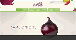 Desktop Screenshot of englishprovender.com